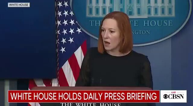 NEW: In an unprecedented move, Psaki calls on private businesses to ignore the Supreme Court’s ruling that struck down the OSHA vaccination mandate