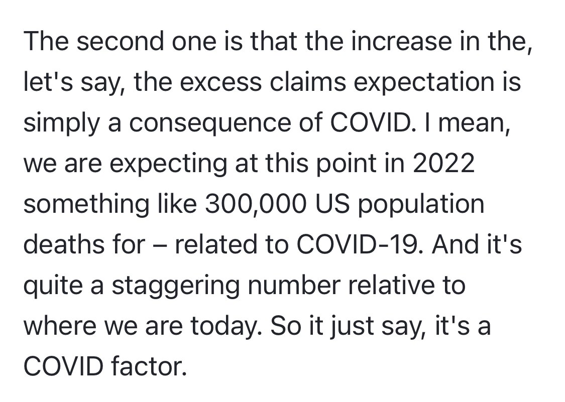 Aegon Insurance Q4 earnings call Thursday:

Shocking statements during prepared statements & Q&A by ...