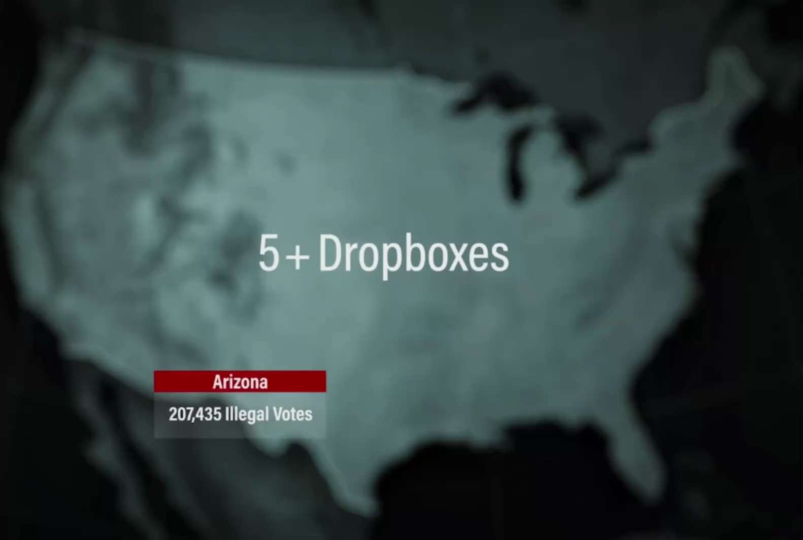 If you factor in just the Mule ballot traffickers: Trump won with 305 electoral votes. That doesn't ...