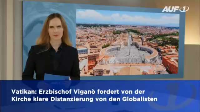 Vatikan: Erzbischof Viganò fordert von der Kirche klare Distanzierung von den Globalisten ⛪️

Erzbis...