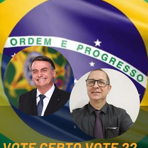 estou juntos com as ideias do presidente Bolsonaro e juntos somos mais fortes 💪