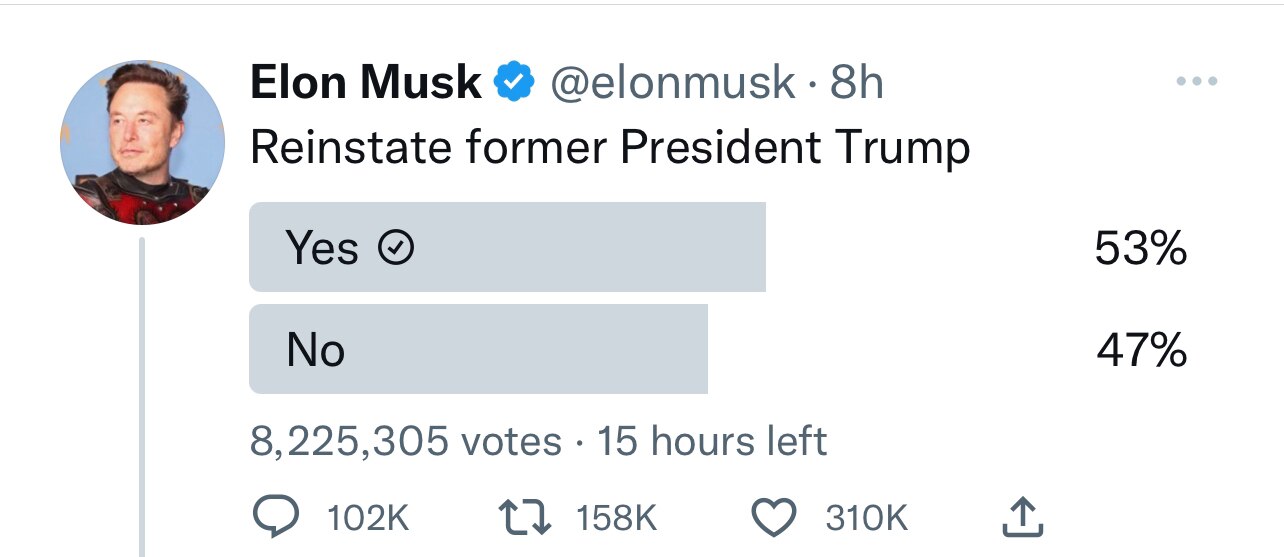 Meanwhile on Twitter…. Can you imagine how busy the bot army must be hitting No?