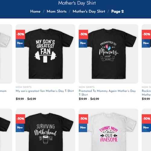 Mother's day Shirts – 500+ Mother's day T-Shirts for mom at StirTshirt. Mother's day Shirts from StirTshirt ✓ Unique designs ✓ Large assortment ✓