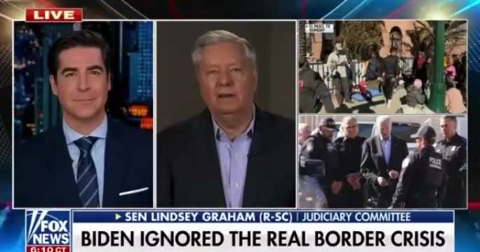 Lindsey- Trump didn’t have a magic wand he scared the sh*t out of Mexico