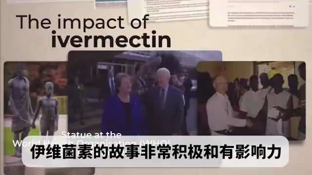 Satoshi Omura of Japan discovered that ivermectin comes from nature and has been used countless time...
