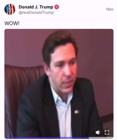 🍊🍊OklahomaPissedPatriot71🍊🍊 on GETTR :  I want to be different, a leader like Paul Ryan...  -DeSantis  https://t.me/realKarliBonne/149535