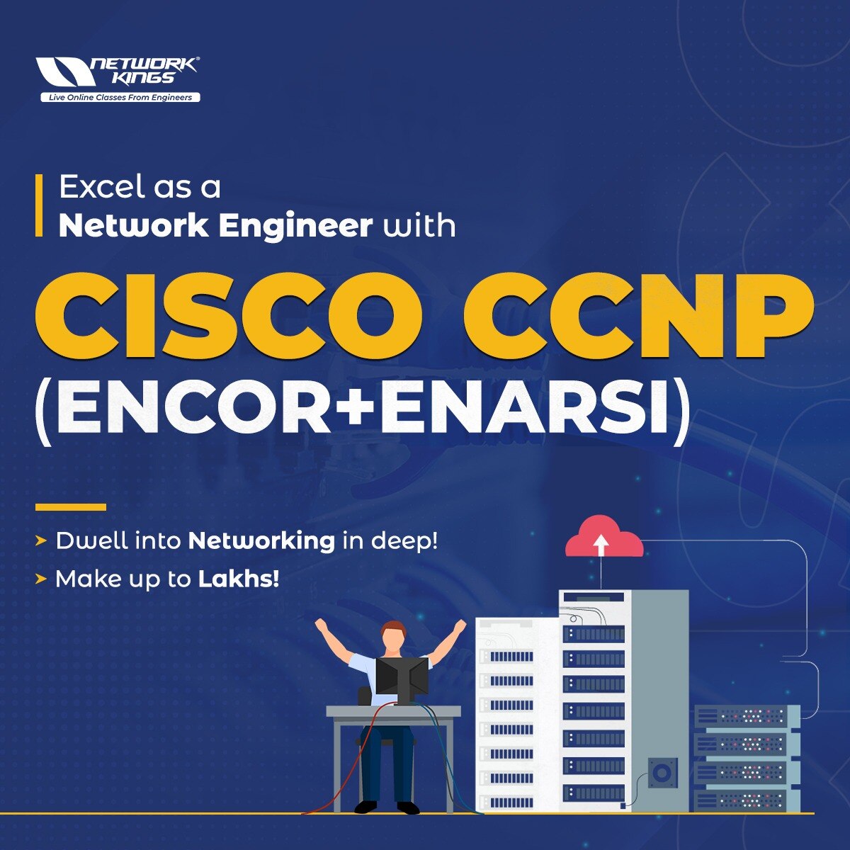 Are you looking for the best CCNP training? Look no further than Network Kings! Our CCNP course is d...