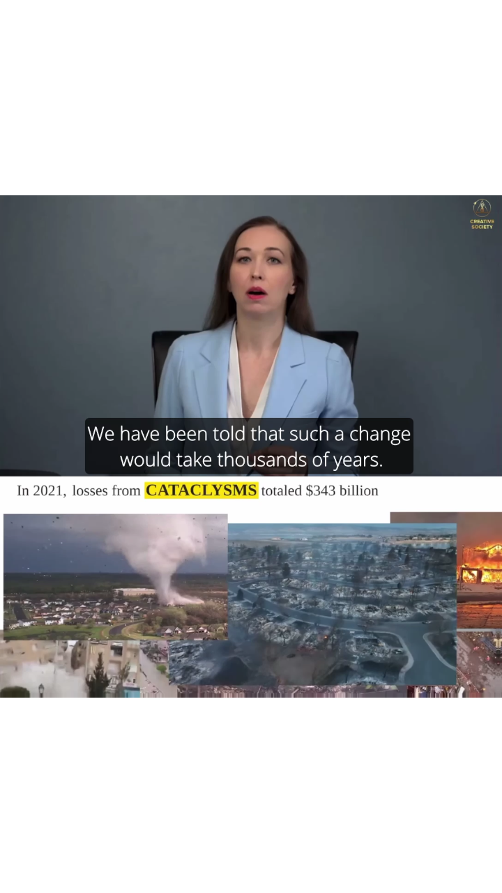 CreativeSociety on GETTR: In 2021 losses from #Cataclysms totaled $343