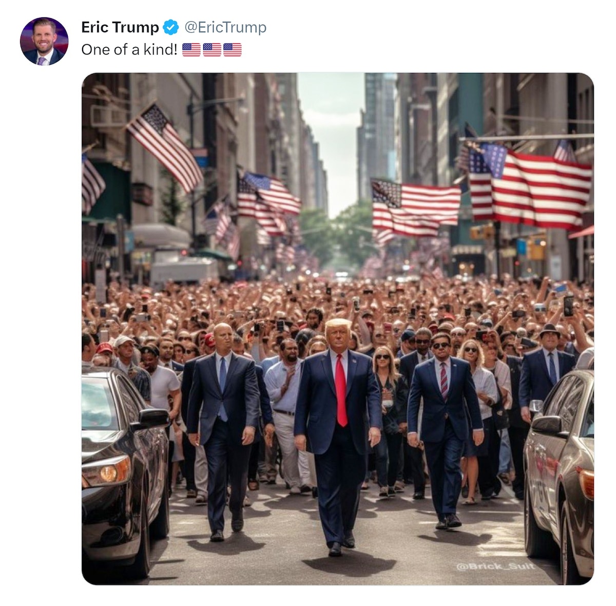 View il Donaldo Trumpo's post on GETTR. Join the discussion, share your thoughts, and connect with the community.
