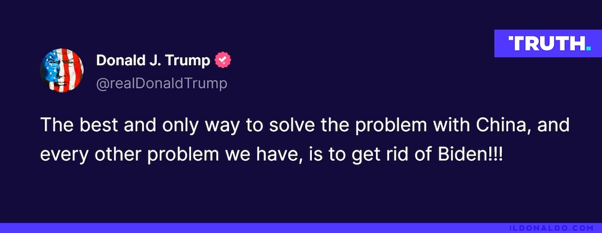 View il Donaldo Trumpo's post on GETTR. Join the discussion, share your thoughts, and connect with the community.