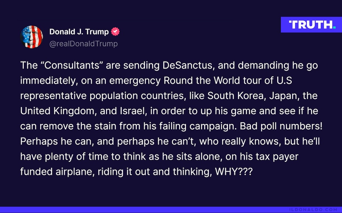 View il Donaldo Trumpo's post on GETTR. Join the discussion, share your thoughts, and connect with the community.