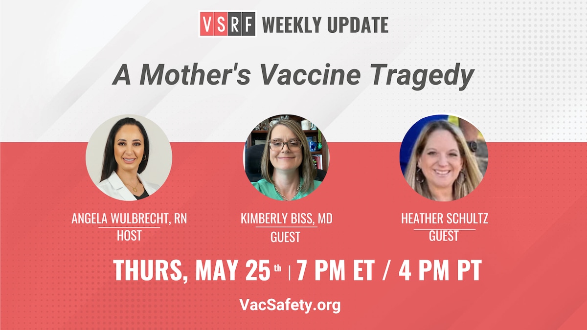 📣 Tomorrow Nurse Heather shares her heartbreaking story of losing her baby girl post-Covid vaccine....