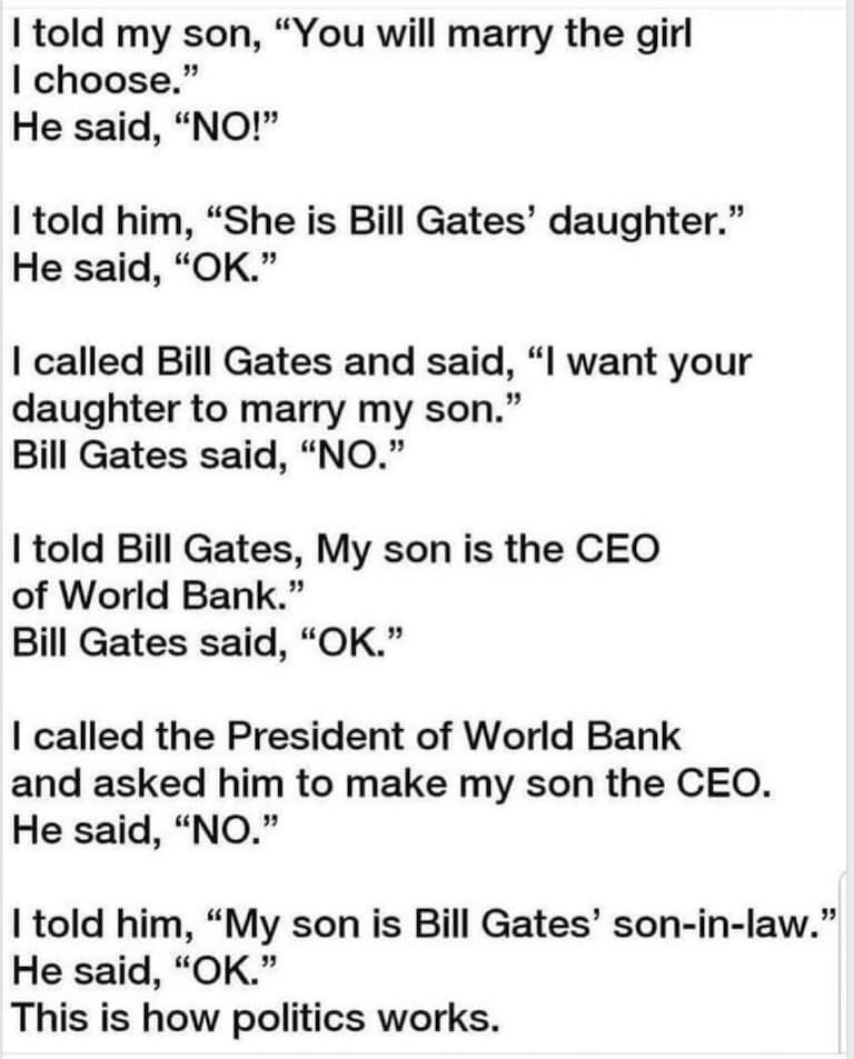 “Politics for dummies”

