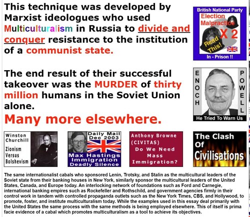 @citizenfreepres .
Diversity - Illegals – Immigration – and Asylum Seekers.
It’s “The Final Solution” to the “White P...