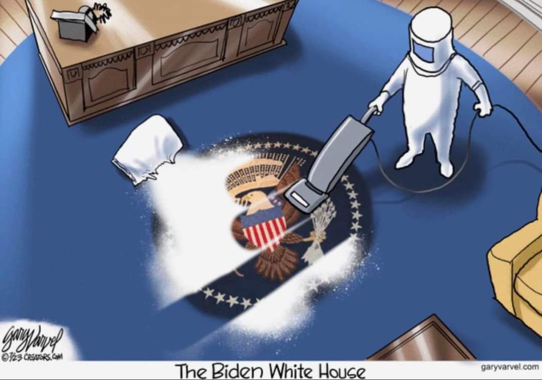 OUR White House under Biden ... what an epic sh*t show!