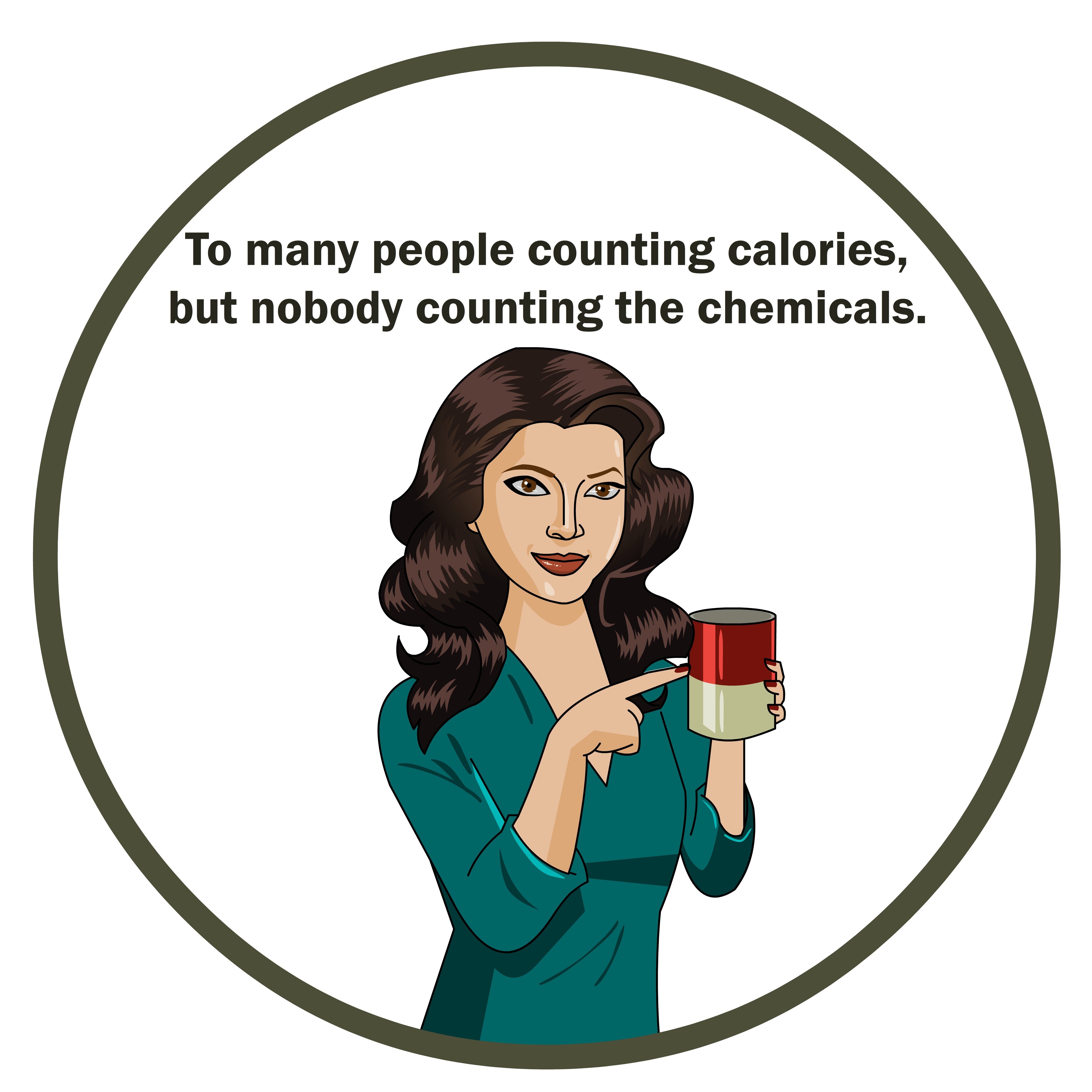 Keeping fat is often that your body has too many toxic substances. The more you live chemical FREE, ...