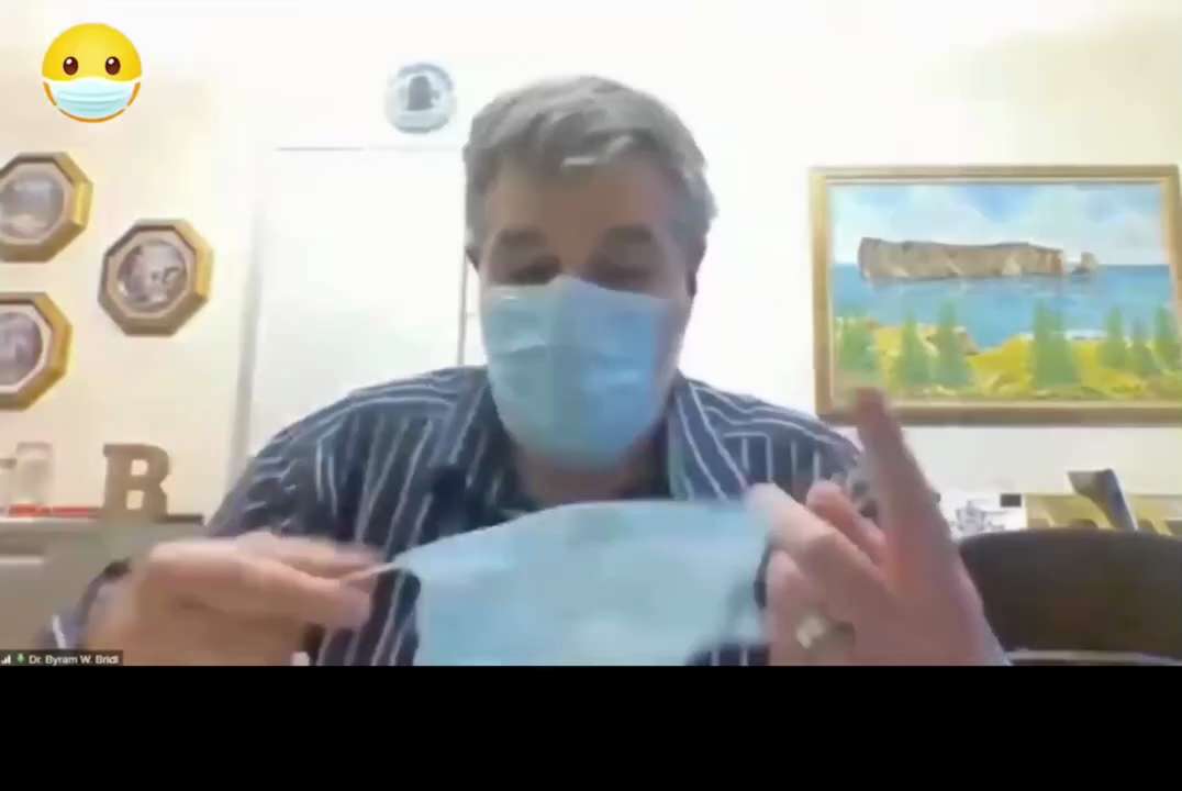 #疫苗灾难：20230823 病毒免疫学家和疫苗学家 Dr. Byram Bridle：简单的实验驳斥 #口罩 阻止传播能力。

Dr. Byram Bridle, Viral Immunologis...