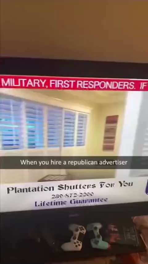 Good Morning to all 🇺🇸🦅let’s go.

Democrats can't afford shutters!🤣

Dead voters don't need shutters 🤣