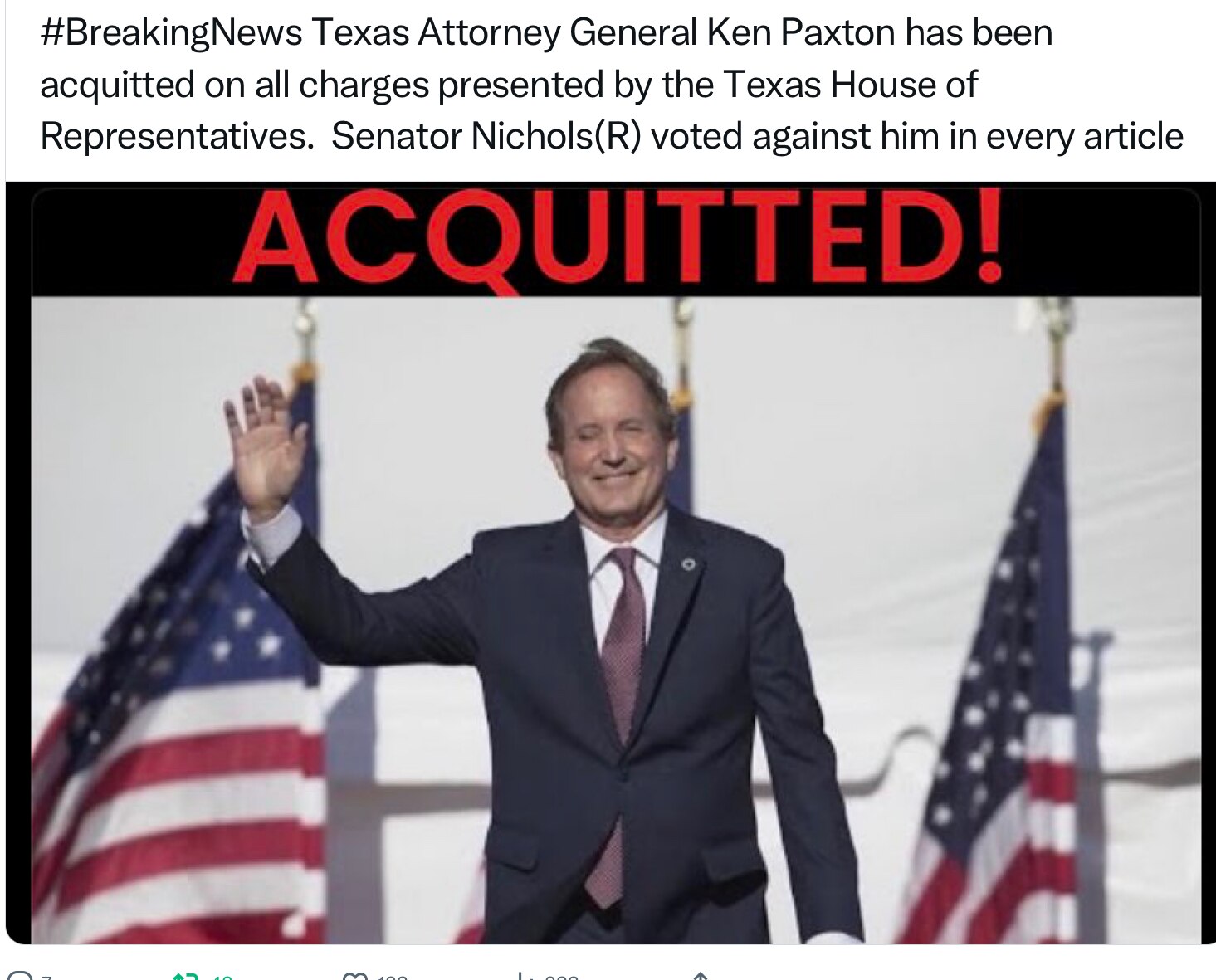 View 🍊  🇺🇸 Laura Gallagher 🇺🇸  🍊's post on GETTR. Join the discussion, share your thoughts, and connect with the community.