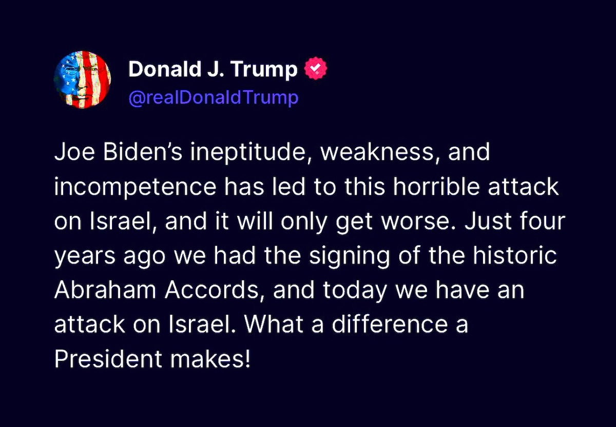What a difference a President makes!