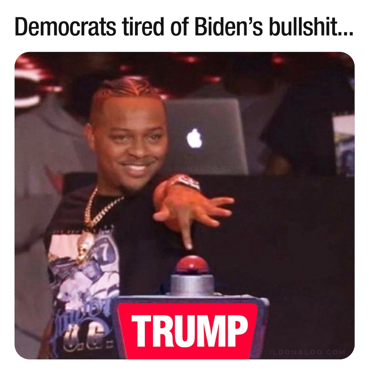 View il Donaldo Trumpo's post on GETTR. Join the discussion, share your thoughts, and connect with the community.