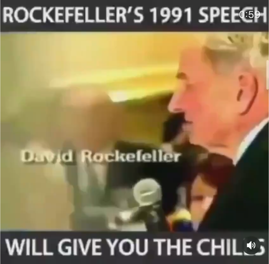 Old crusty POS David Rockefeller’s 1991 speech will give you the chills.
 