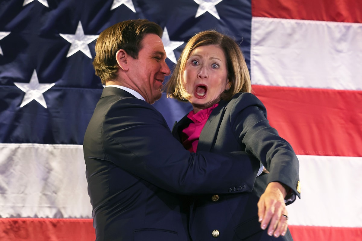 Still can't believe he picked Hillary as his VP...🤣🤣🤣