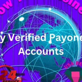 Buy Verified Payoneer Accounts, All Documents Provide With Accounts, Number &amp; id card verified, Full Completed Profi...