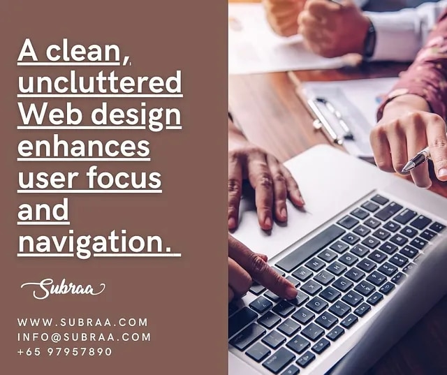 A Web Design Singapore requires more than just aesthetics — Subraa


The pursuit of an exceptional o...