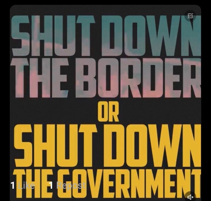 Shut down the border
                 AND
Shut down the government ‼️‼️

We are being invaded by a worldwide military force and 
set-up by a fraud administration to be annihilated and it's going to happen before the November election‼️‼️

Shut down the whole fuckin' shitshow‼️‼️

Please repost if you agree ‼️

#TrumpWon 
#Trump2024 
#MAGA2024 
