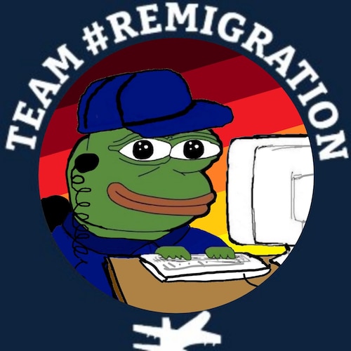 ♂, 33, 🇩🇪. Spricht auch: 🇬🇧, 🇫🇷. 💙. Pronomen: Deut/scher und Remi/gration.