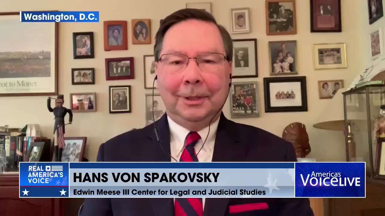 Edith Wilson Hid President Wilson's stroke From The Public and Congress, Acting As President Herself. 
@Heritage's @HvonSpakovsky asks @SteveGruber if History is Repeating Itself With Jill And Sleepy Joe Biden. 

Watch #AVL LIVE from the Texas border: https://rumble.com/v4eea18-americas-voice-live-from-the-texas-border.html