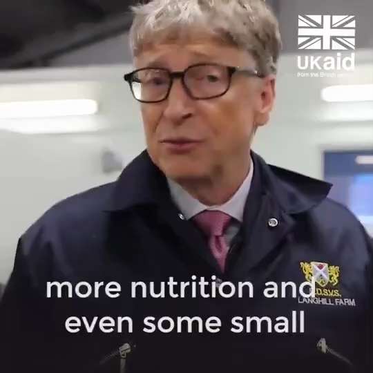 Thanks to the work of Bill Gates and other psychopaths, soon absolutely everything we consume from v...