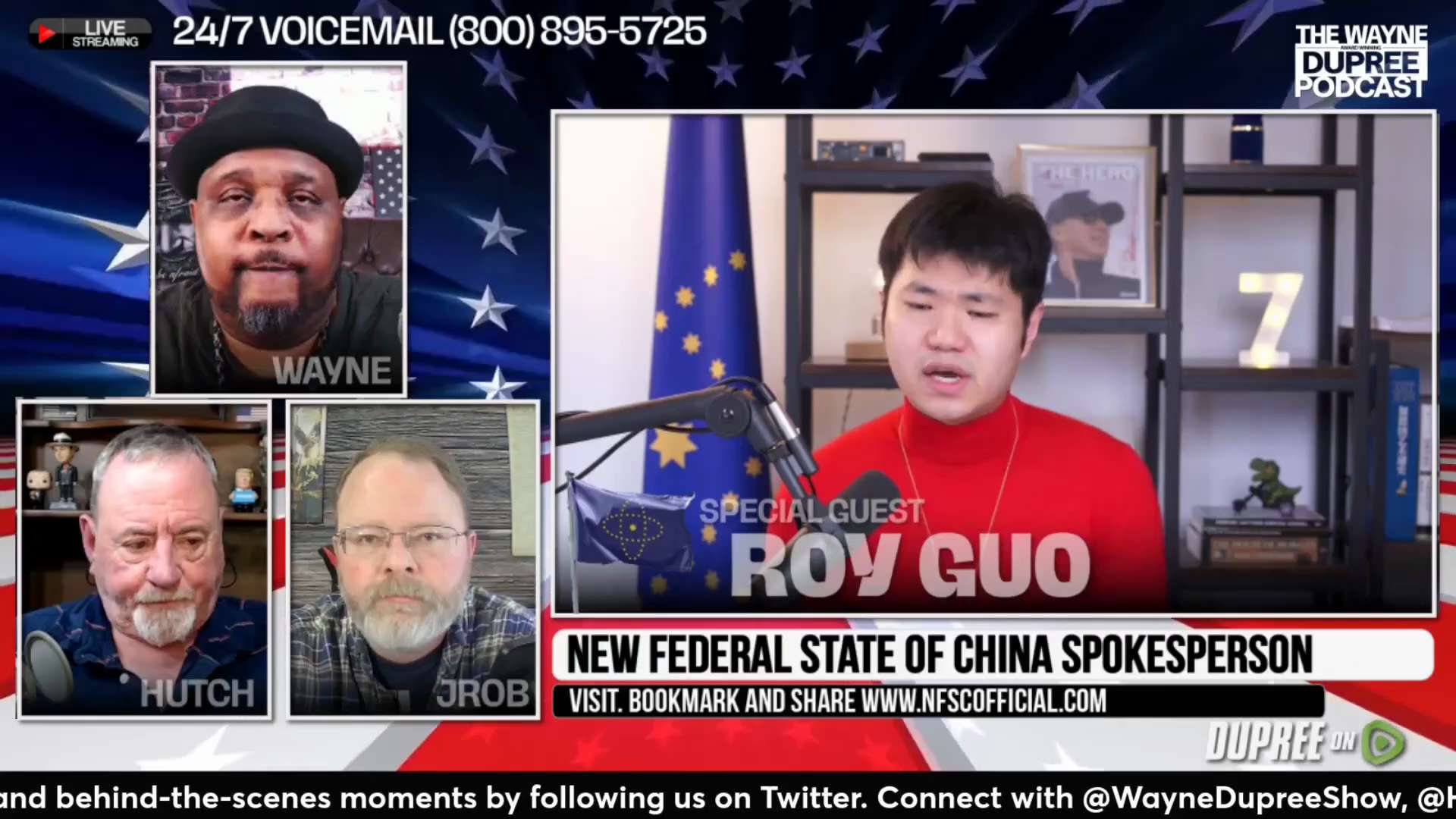 Roy Guo explains on the Wayne Dupree Show how Mr. Miles Guo, the founder of the New Federation of Ch...