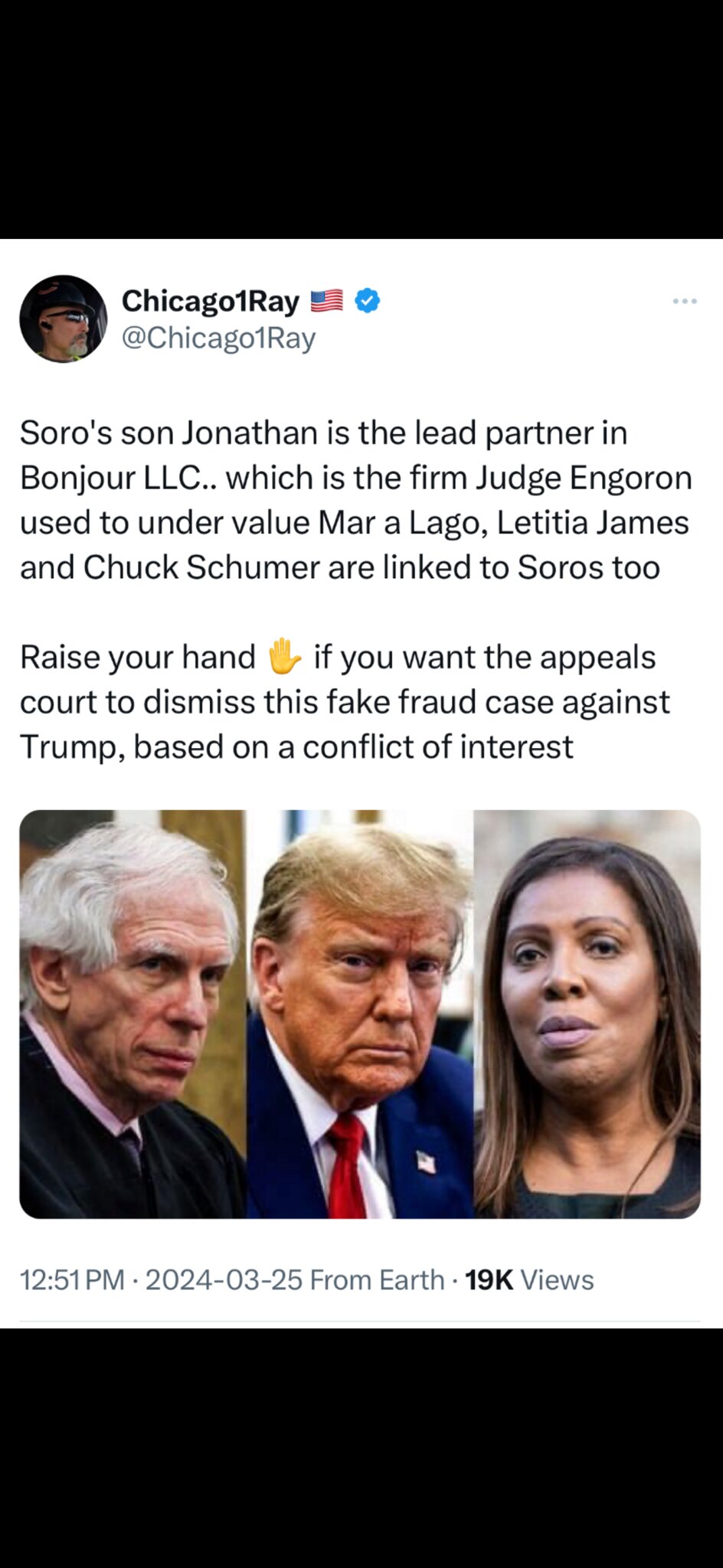 It’s a screaming conflict of interest & interference of an election.