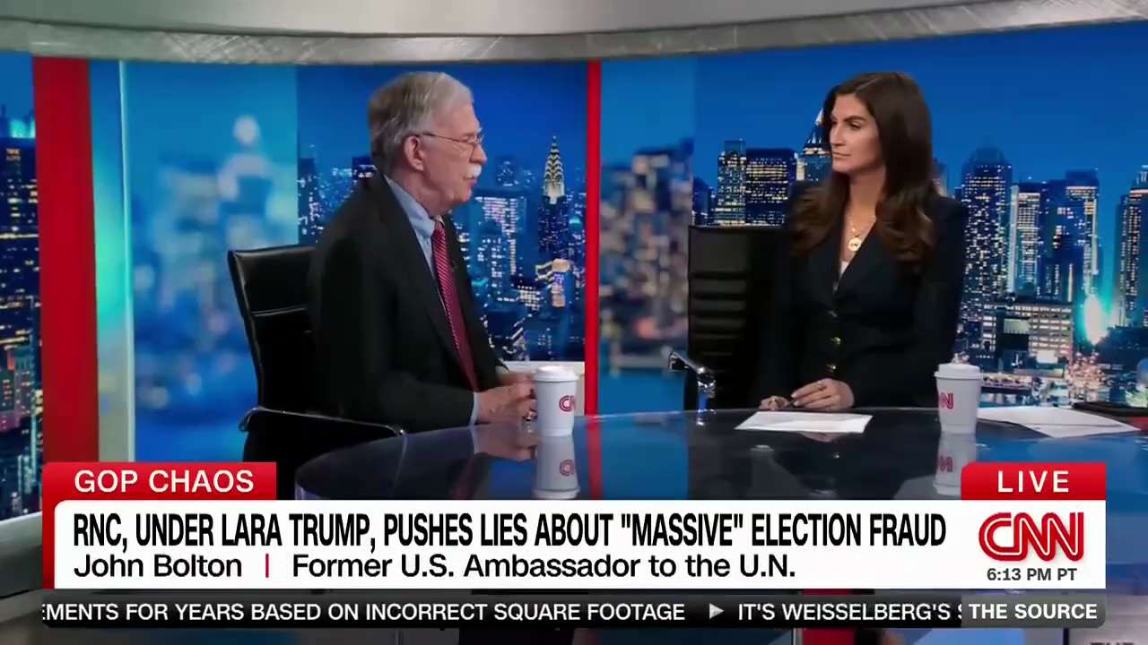 John Bolton is voting for Dick Cheney:

“I might as well say it now: I voted for Dick Cheney [in 202...