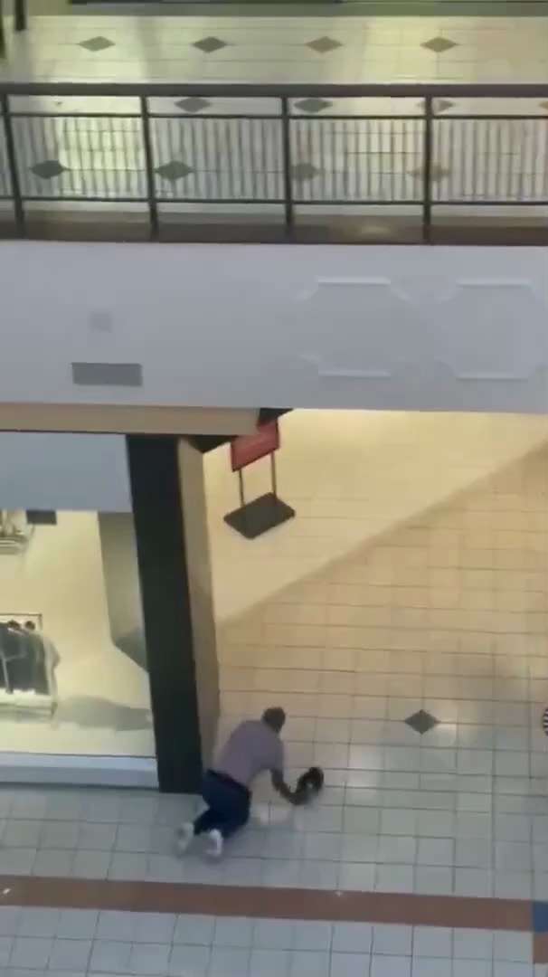 Valedictorian jumps off second floor trying to escape after robbing Apple Store
