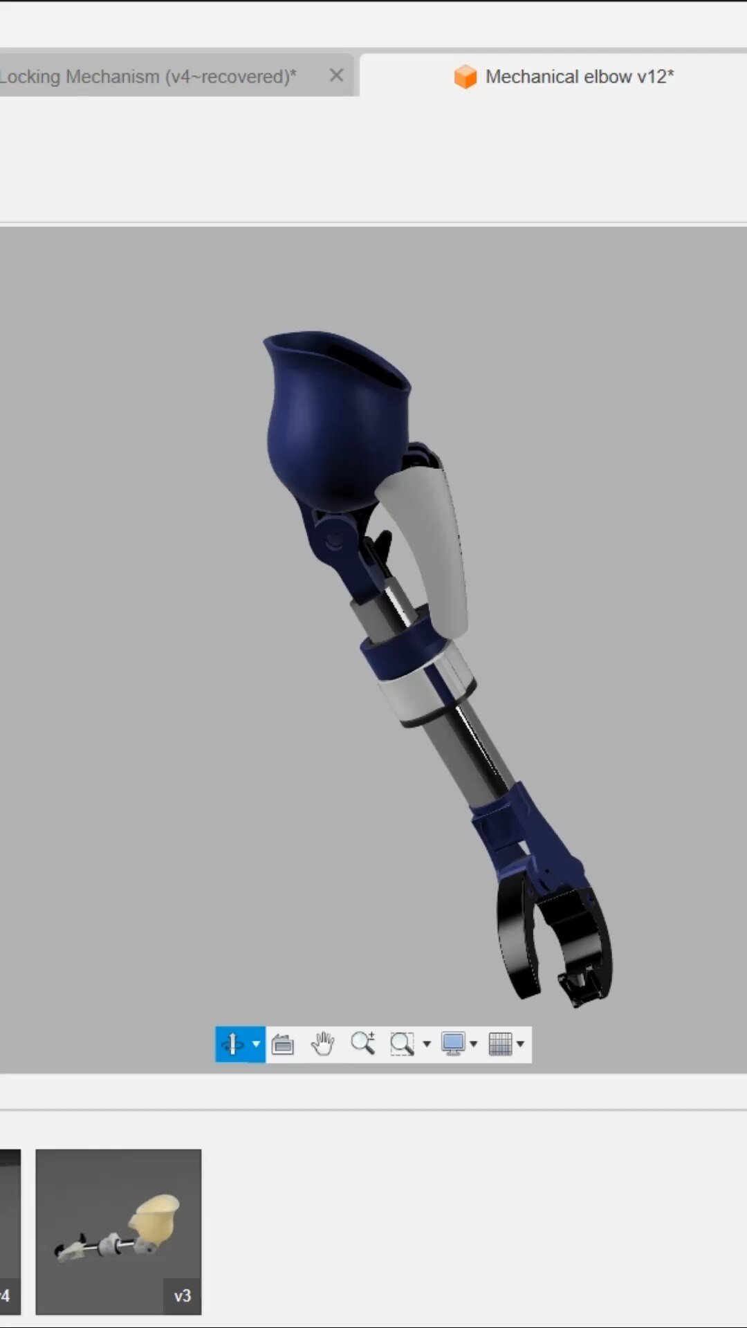 Getting pretty good at this now.  Making a new arm for my kiddo
