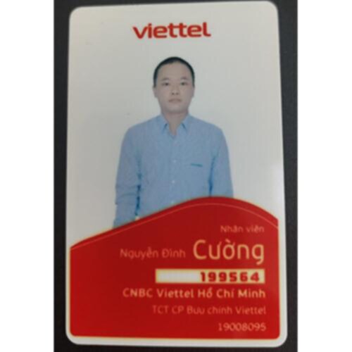 Ông Nguyễn Đình Cường (MSNV:199564) là chuyên viên CEO Viettel có kinh nghiệm SEO Website, bán hàng, hỗ trợ khách hàng hơn 10 năm (vào Viettel tư năm 2013)