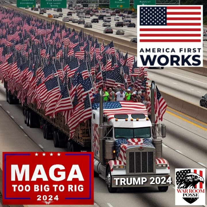 TOO BIG TO RIG 🇺🇸 MAGA POSSE 