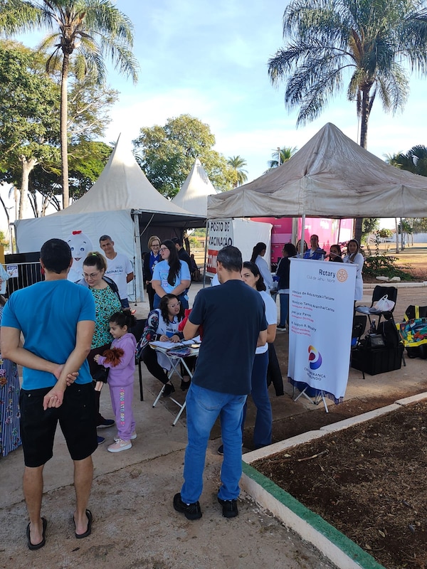 No dia 8 de junho foi realizada na Praça do Museu em Jaú o multirão de vacinação organizado pela Pre...
