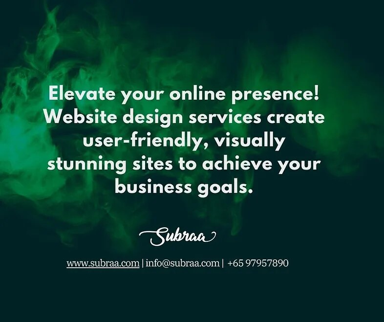 A website design company’s portfolio in Singapore is a window into their style — Subraa

Choosing th...