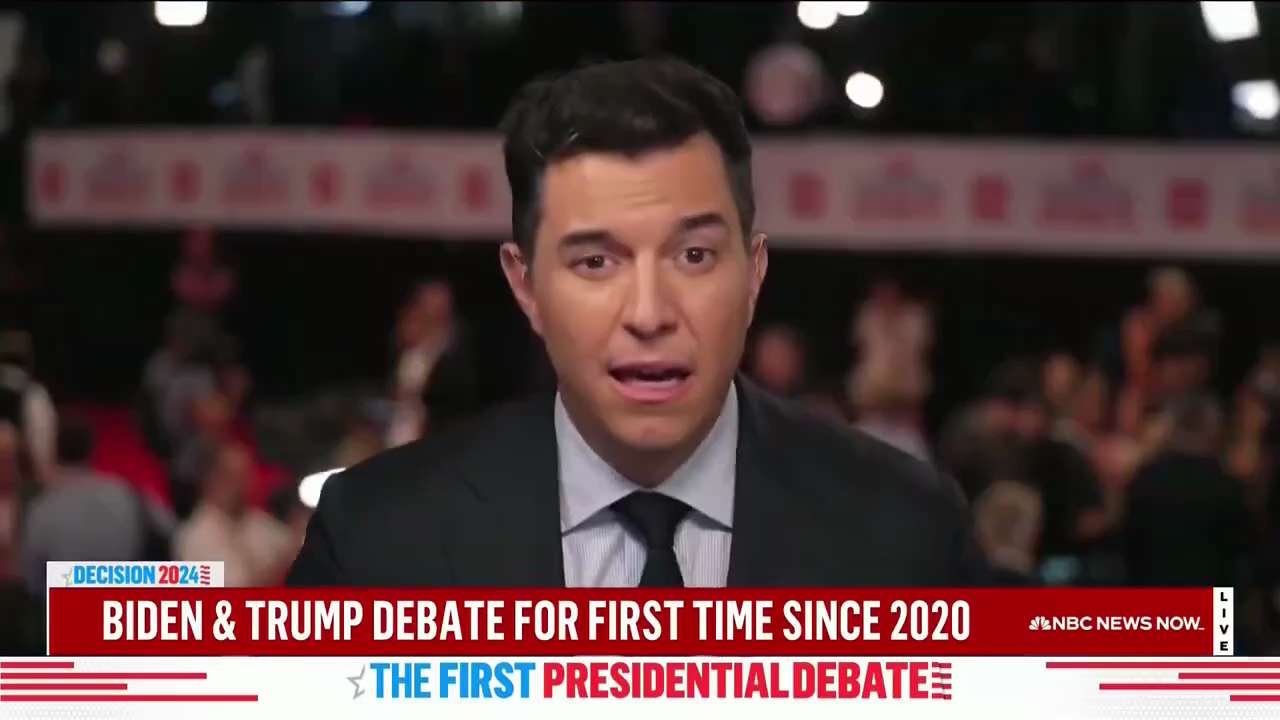 Trump's response! 🤣🤣🤣

NBC: "One of the worst moments for Biden tonight — when he lost track of w...