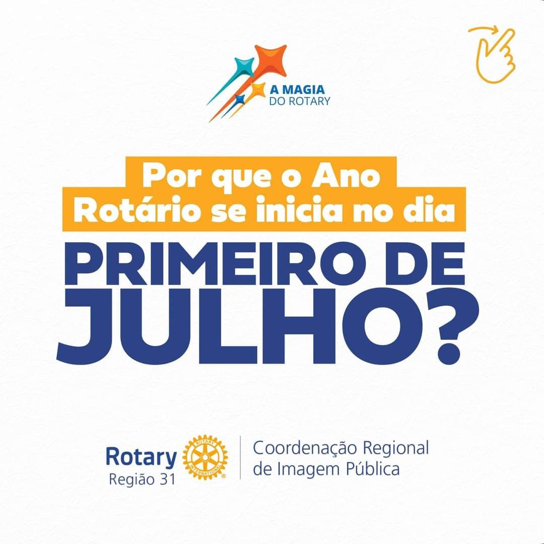 Conheça nossa história!

https://my.rotary.org/pt


Por que o Ano Rotário inicia no dia 1 de Julho?
...
