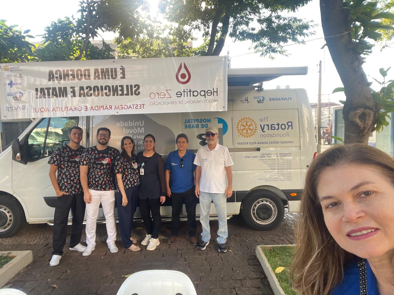 O Rotary Club de São José do Rio Preto - Novo Cinquentenário esteve, no dia 16 de junho, na praça Ru...