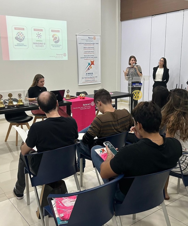 Texto do Rotaract Club de São José do Rio Preto - Palácio das Águas:

Ontem tivemos nossa primeira r...