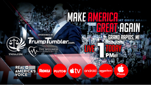 PRESIDENT TRUMP'S MAGA RALLY IN GRAND RAPIDS MICHIGAN