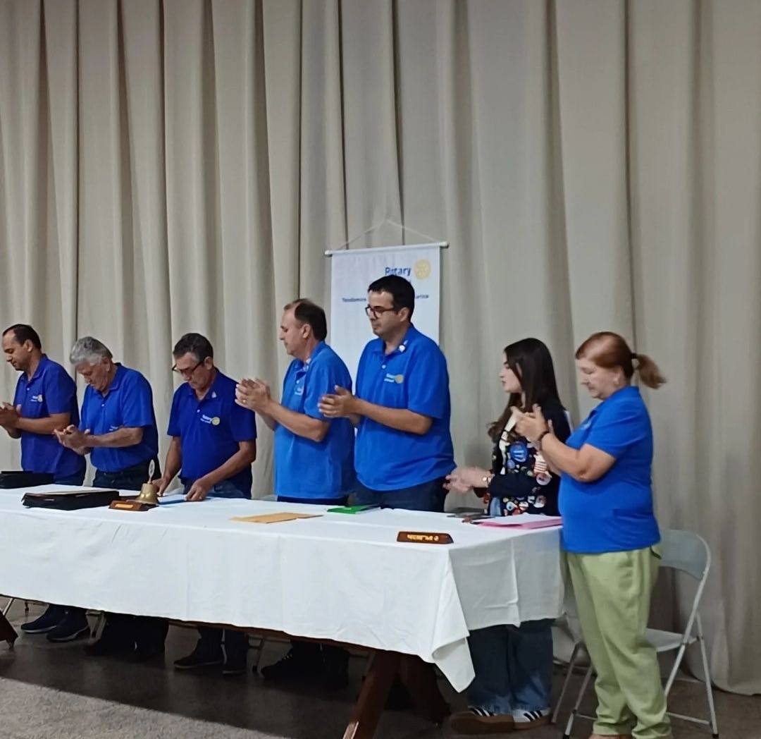 Texto do Rotary Club de Auriflama:

No dia 25/07 ocorreu a nossa 4ª reunião do Ano Rotário 2024/2025...