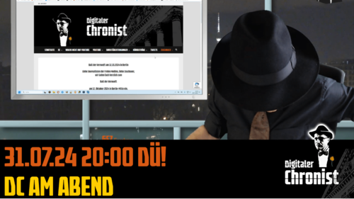 Aufzeichnung vom 31.07.24 - DC am Abend