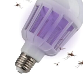Engineered for efficiency, this innovative bug zapper light bulb uses LED technology to conserve energy while effectivel...
